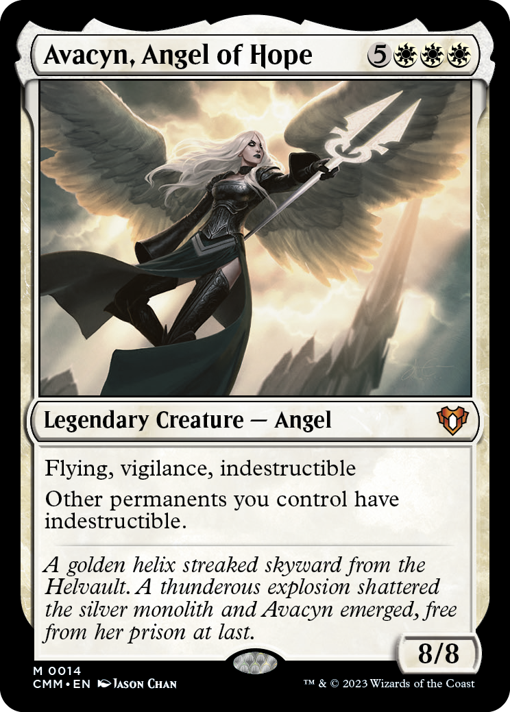 Avacyn, Angel of Hope [Commander Masters] | Chromatic Games