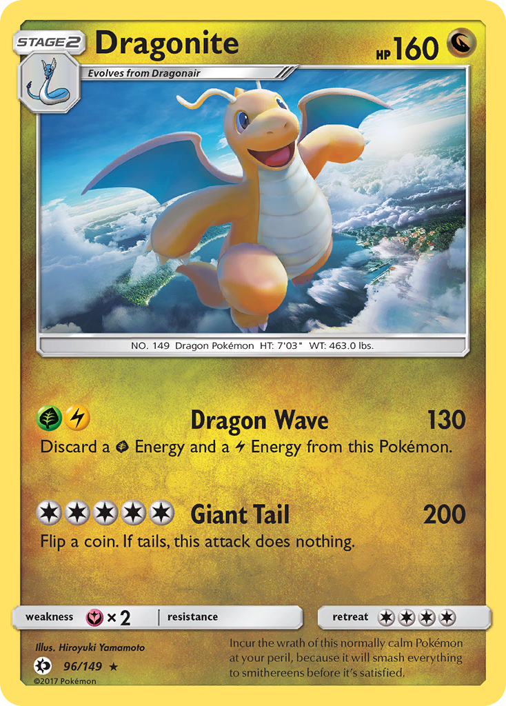 Dragonite (96/149) [Sun & Moon: Base Set] | Chromatic Games