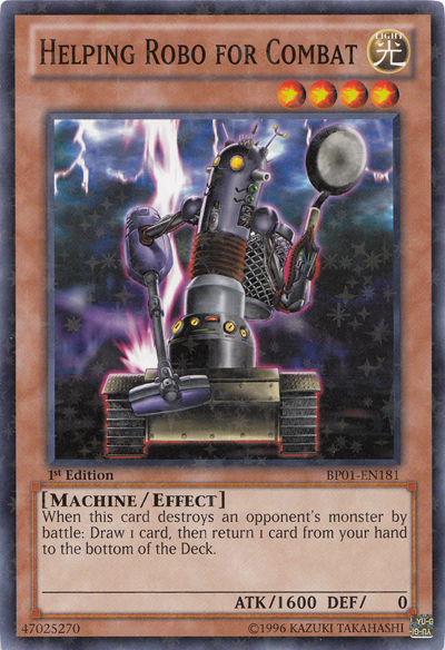 Helping Robo for Combat [BP01-EN181] Starfoil Rare | Chromatic Games