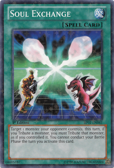 Soul Exchange [BP01-EN041] Starfoil Rare | Chromatic Games