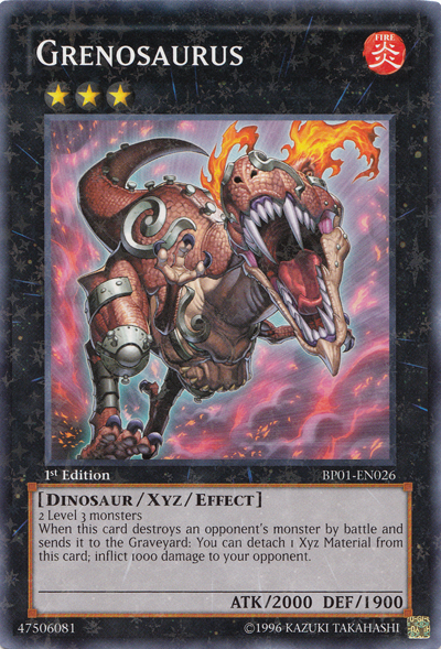 Grenosaurus [BP01-EN026] Starfoil Rare | Chromatic Games