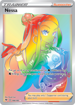 Nessa (196/185) [Sword & Shield: Vivid Voltage] | Chromatic Games
