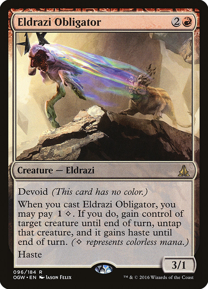 Eldrazi Obligator 96/184 (Oath of the Gatewatch)  | Chromatic Games