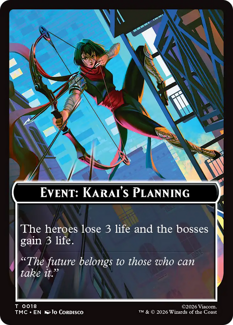 Event: Karai's Planning [Teenage Mutant Ninja Turtles Commander Tokens] | Chromatic Games