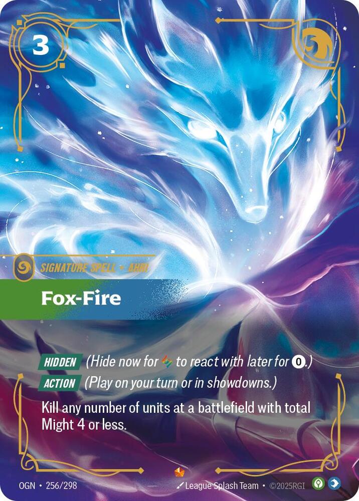 Fox-Fire 256/298 (Origins)  - Foil | Chromatic Games