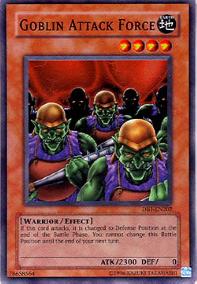 Goblin Attack Force [DB1-EN202] Super Rare | Chromatic Games