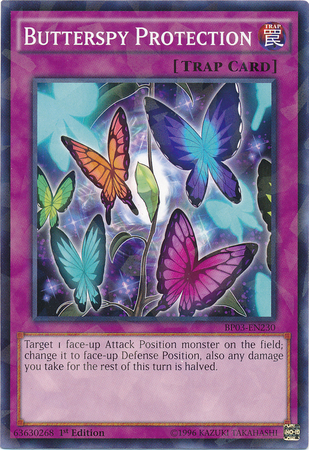 Butterspy Protection [BP03-EN230] Shatterfoil Rare | Chromatic Games