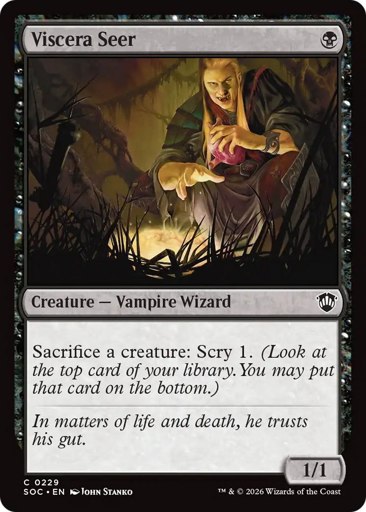 Viscera Seer [Secrets of Strixhaven Commander] | Chromatic Games