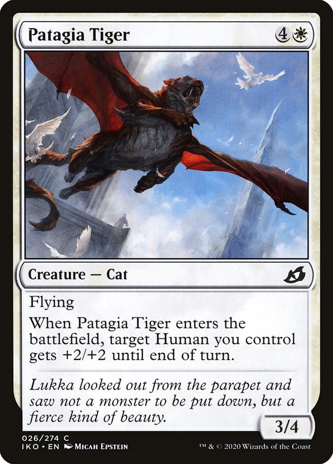 Patagia Tiger 26/274 (Ikoria: Lair of Behemoths)  | Chromatic Games