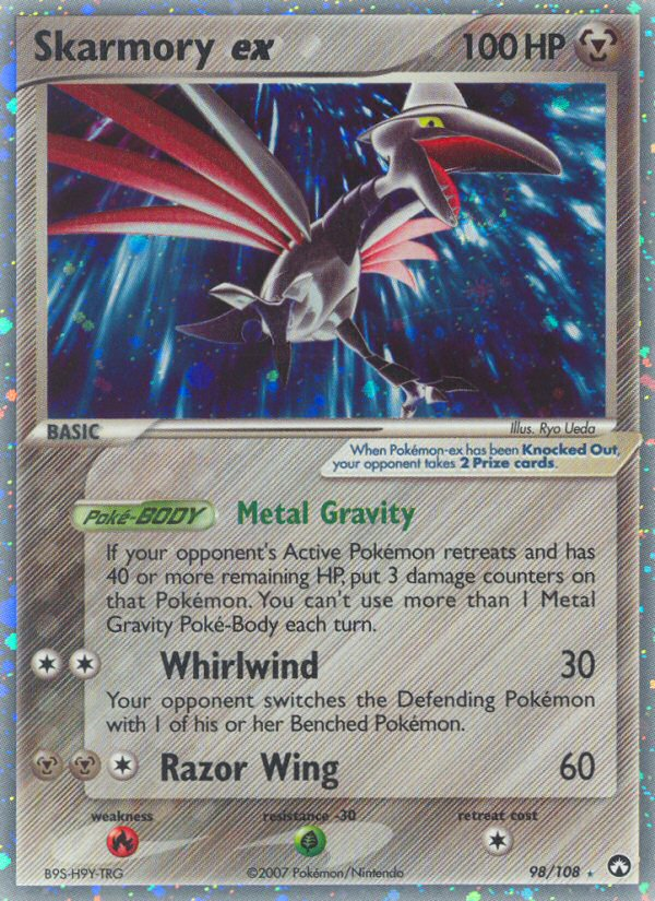 Skarmory ex (98/108) [EX: Power Keepers] | Chromatic Games