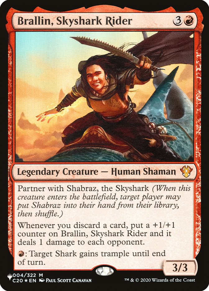 Brallin, Skyshark Rider [The List] | Chromatic Games