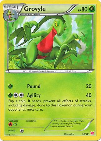 Grovyle (18/30) [XY: Trainer Kit 2 - Latias] | Chromatic Games