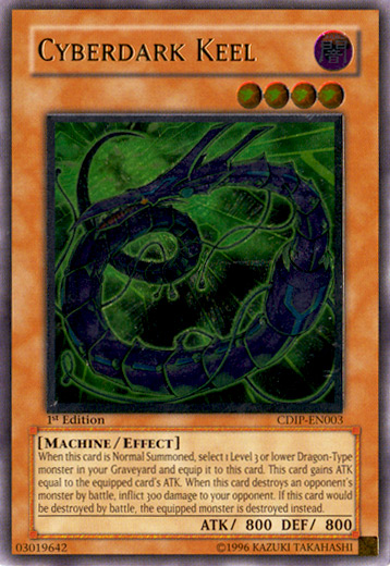 Cyberdark Keel [CDIP-EN003] Ultimate Rare | Chromatic Games