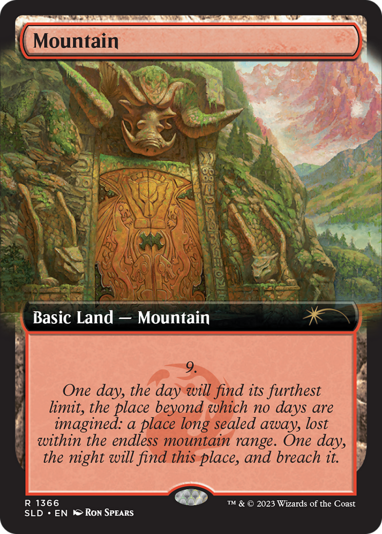 Mountain (1366) [Secret Lair Drop Series] | Chromatic Games