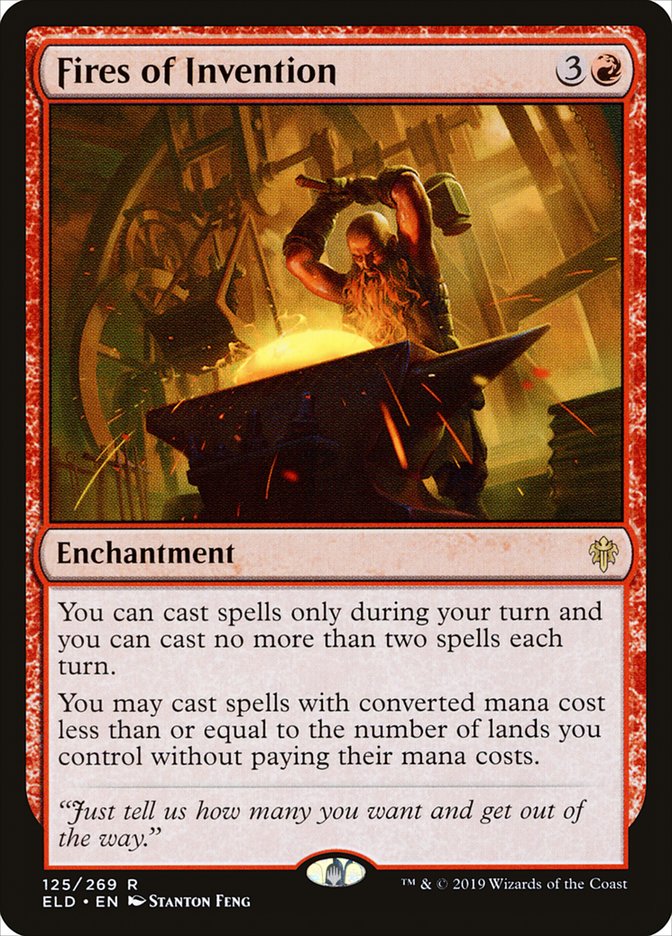 Fires of Invention 125/269 (Throne of Eldraine)  | Chromatic Games