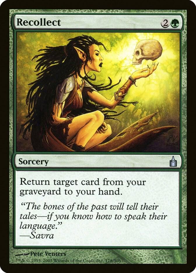 Recollect 178/306 (Ravnica: City of Guilds)  | Chromatic Games