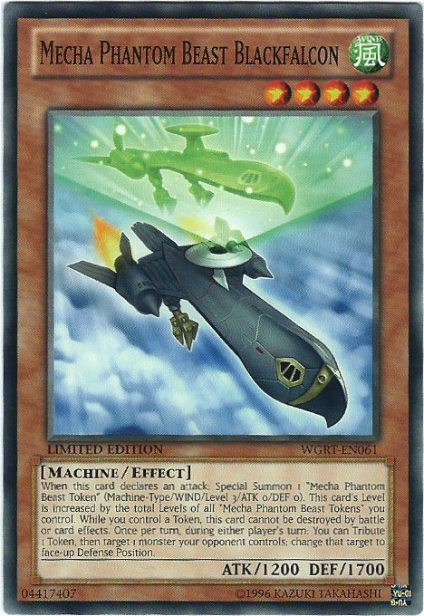 Mecha Phantom Beast Blackfalcon [WGRT-EN061] Common | Chromatic Games