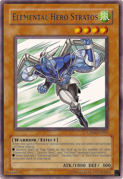 Elemental Hero Stratos [CP06-EN009] Rare | Chromatic Games