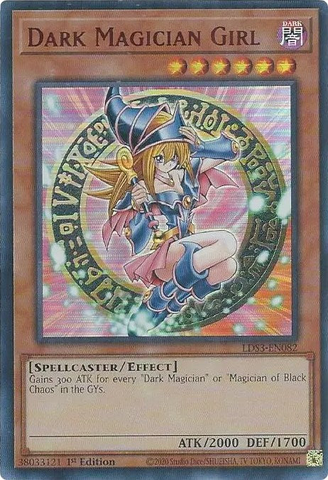 Dark Magician Girl (Red) [LDS3-EN082] Ultra Rare | Chromatic Games