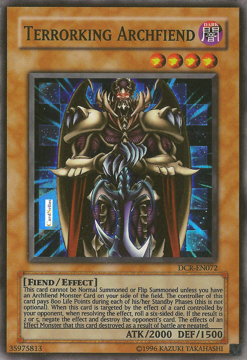 Terrorking Archfiend [DCR-EN072] Super Rare | Chromatic Games