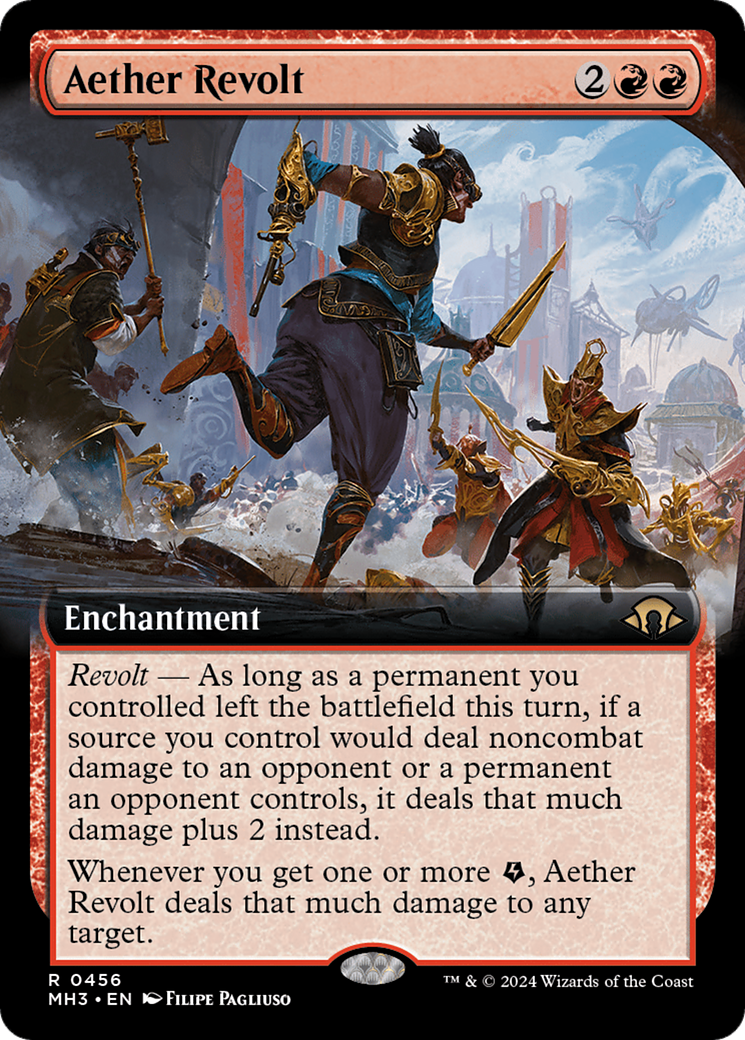 Aether Revolt (Extended Art) [Modern Horizons 3] | Chromatic Games