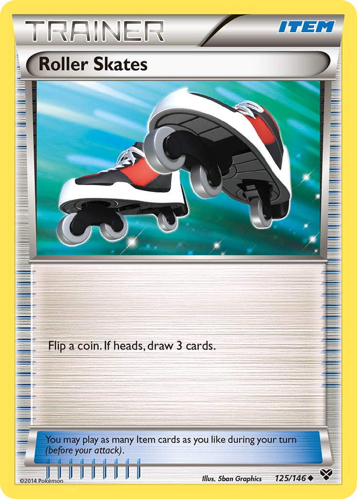 Roller Skates (125/146) [XY: Base Set] | Chromatic Games