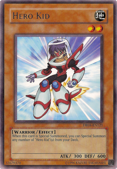 Hero Kid [DR04-EN125] Rare | Chromatic Games