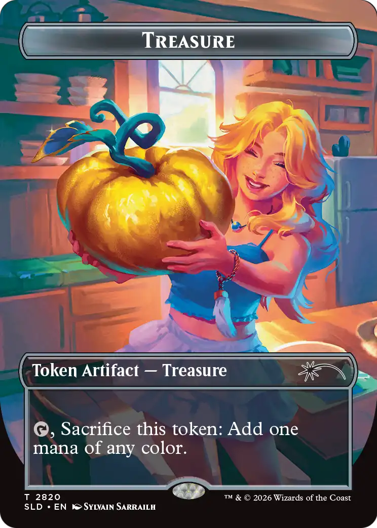 Treasure Token (2820) [Secret Lair Drop Series] | Chromatic Games