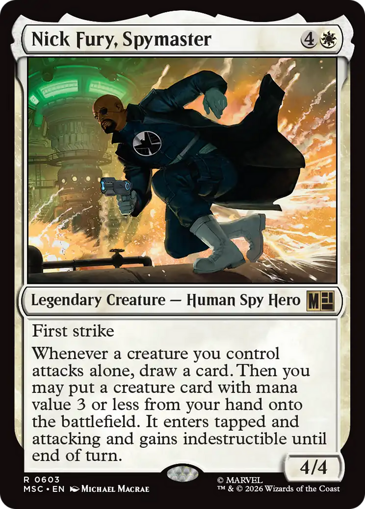 Nick Fury, Spymaster [Marvel Super Heroes Commander] | Chromatic Games