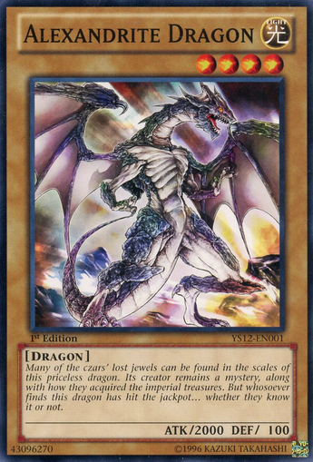 Alexandrite Dragon [YS12-EN001] Common | Chromatic Games