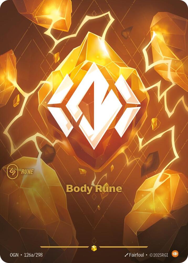 Body Rune 126a/298 (Origins)  - Foil | Chromatic Games