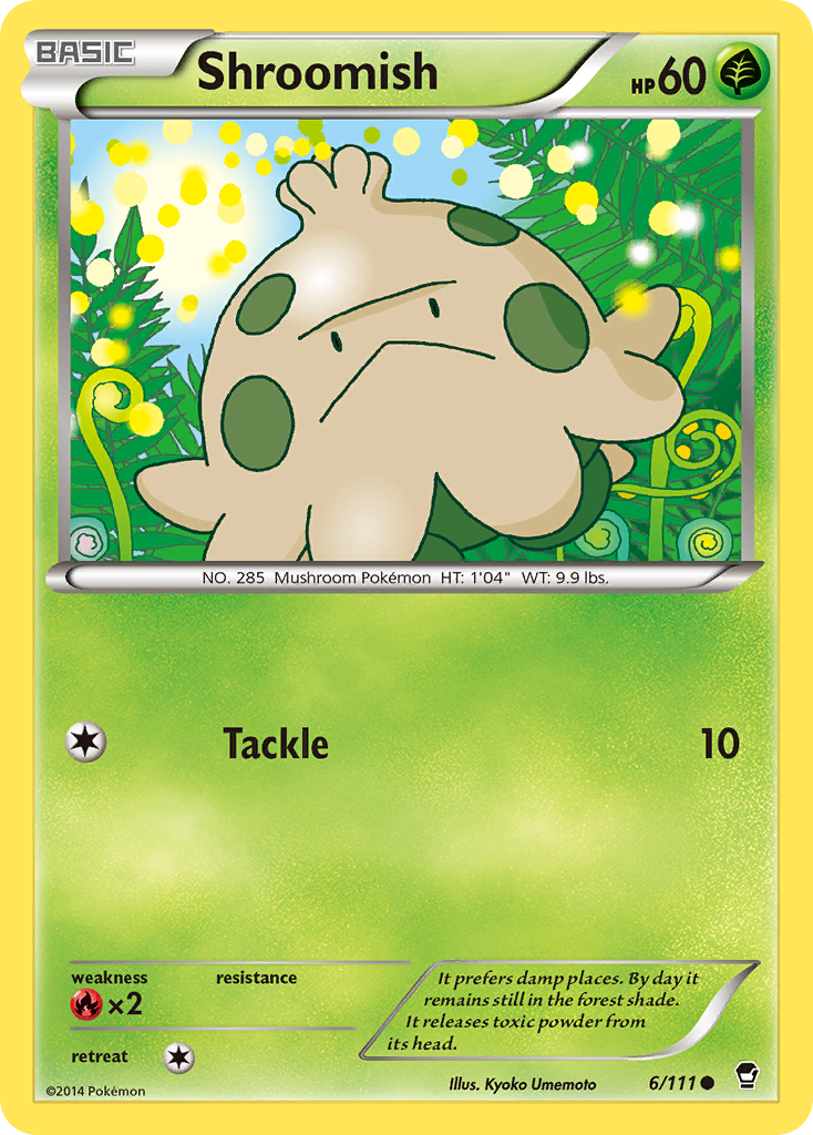 Shroomish (6/111) [XY: Furious Fists] | Chromatic Games