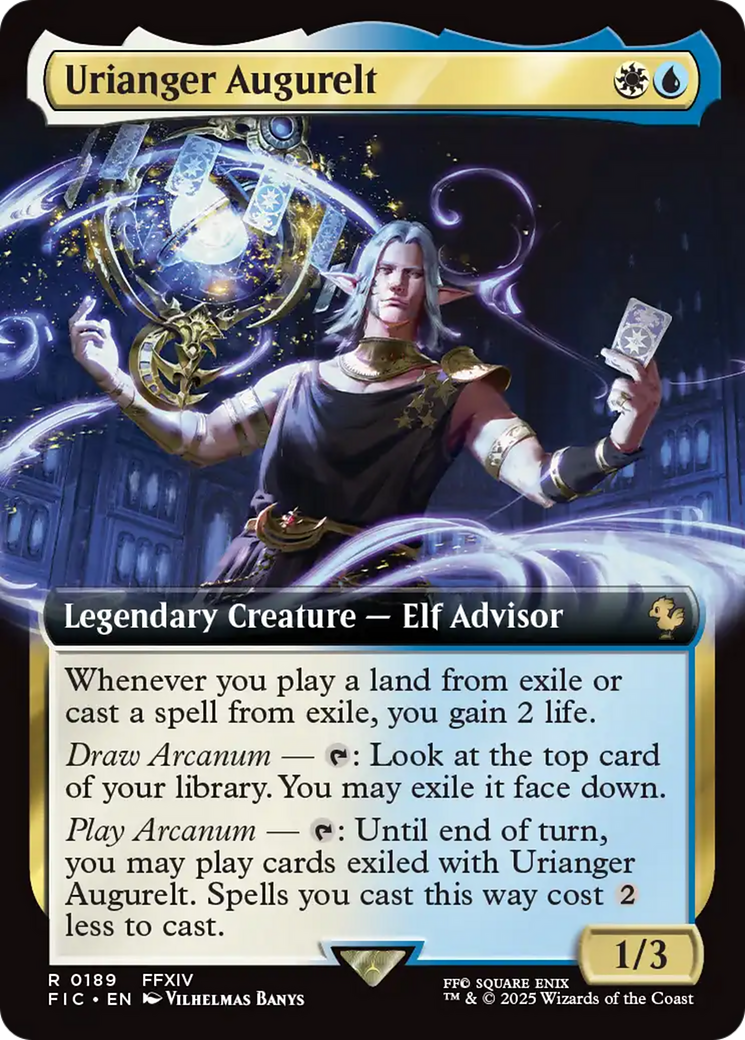 Urianger Augurelt (Extended Art) [FINAL FANTASY Commander] | Chromatic Games