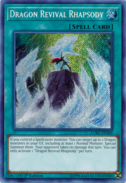 Dragon Revival Rhapsody [LCKC-EN109] Secret Rare | Chromatic Games