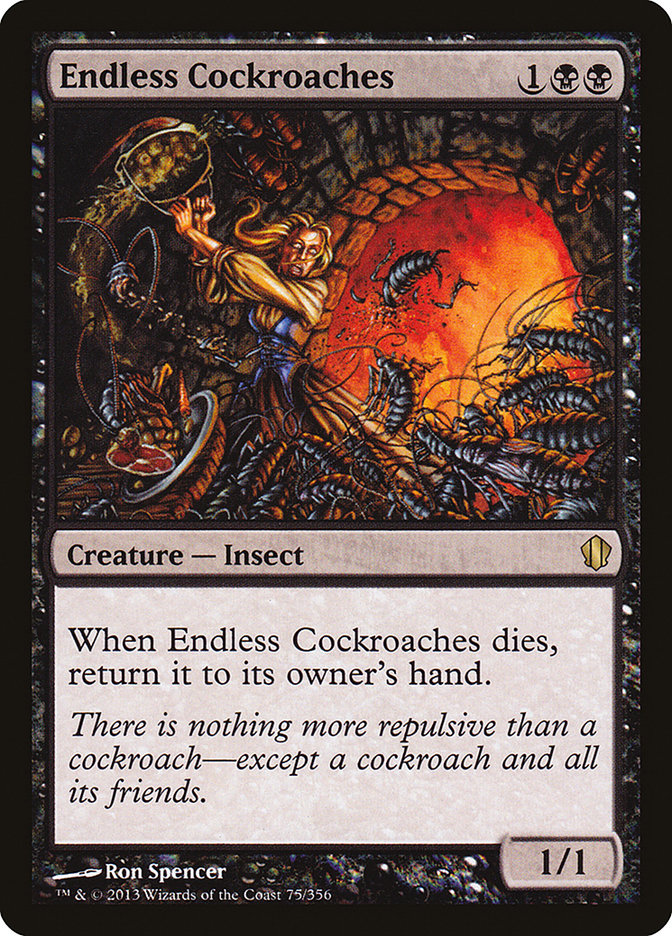 Endless Cockroaches 75/356 (Commander 2013)  | Chromatic Games