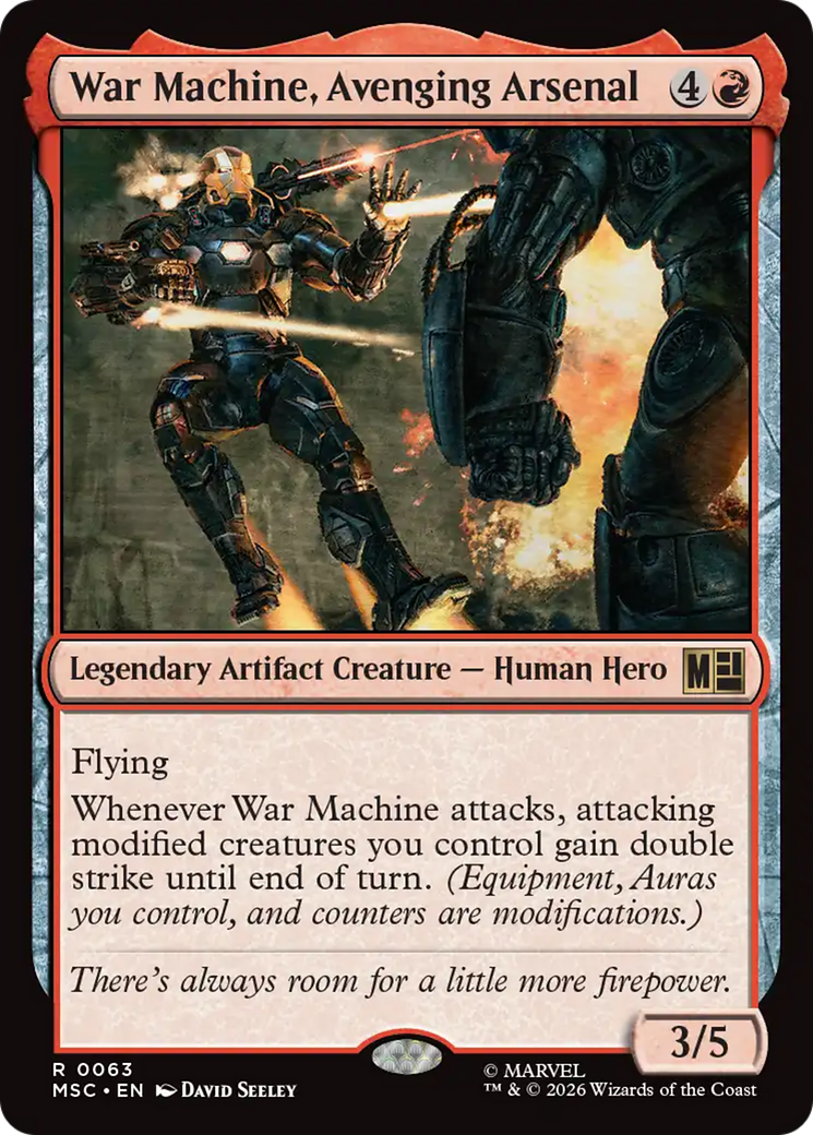 War Machine, Avenging Arsenal [Marvel Super Heroes Commander] | Chromatic Games
