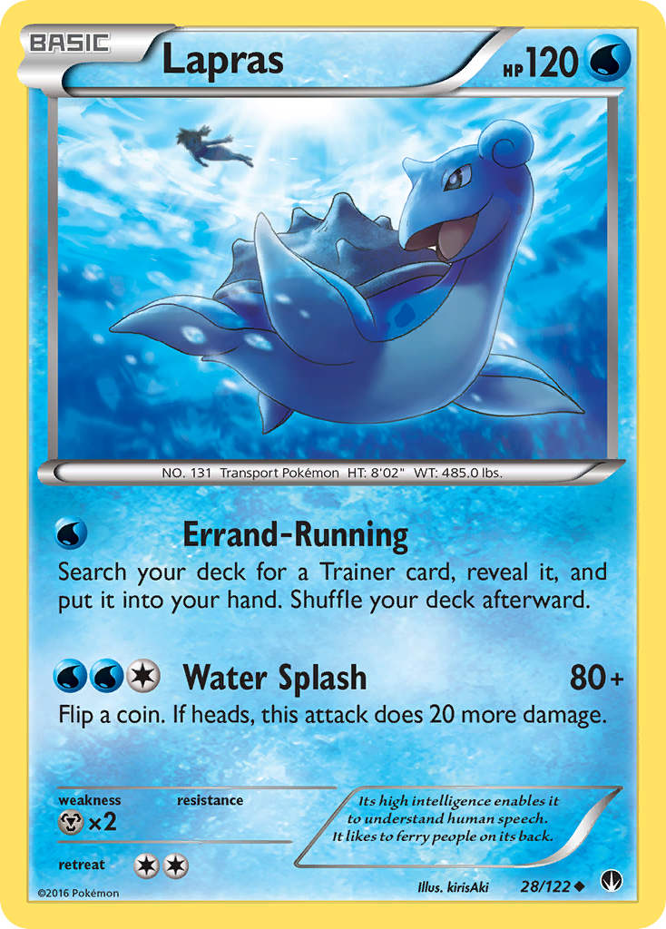 Lapras (28/122) [XY: BREAKpoint] | Chromatic Games