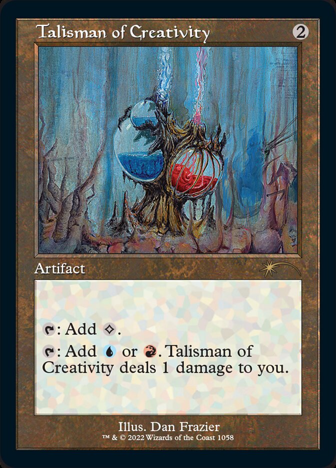 Talisman of Creativity (Foil Etched) [Secret Lair Drop Series] | Chromatic Games
