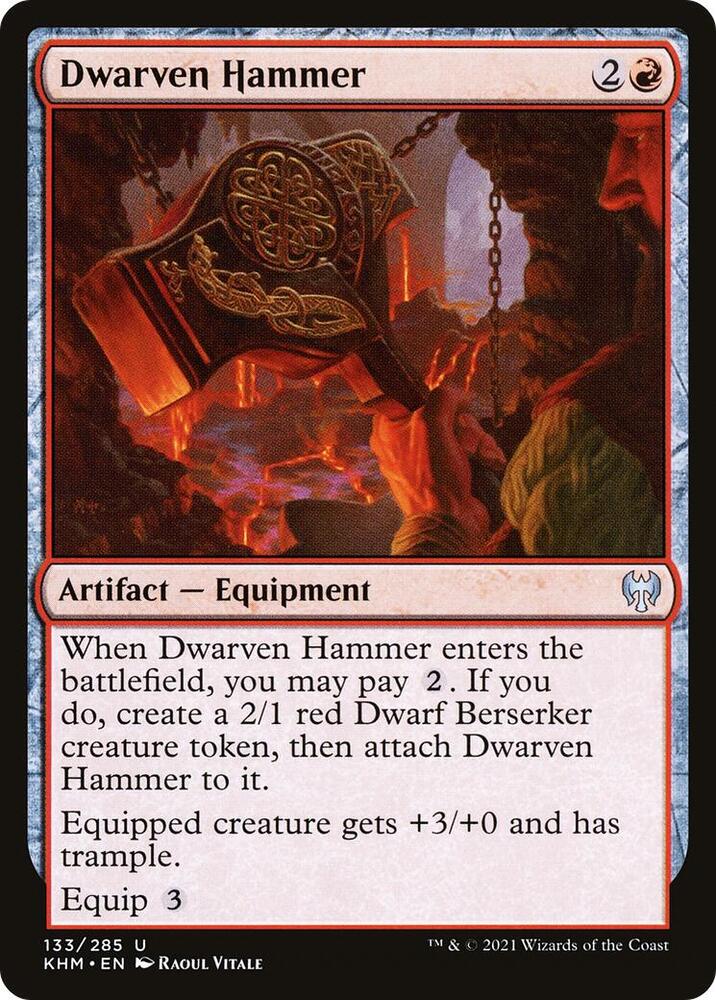 Dwarven Hammer 133 (Kaldheim)  | Chromatic Games