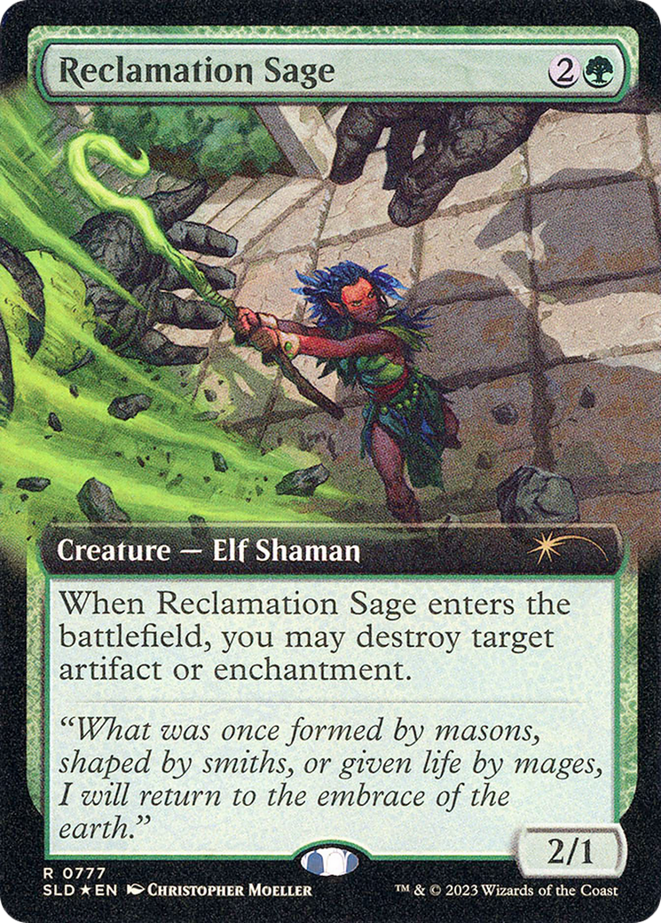 Reclamation Sage (Extended Art) [Secret Lair Drop Series] | Chromatic Games