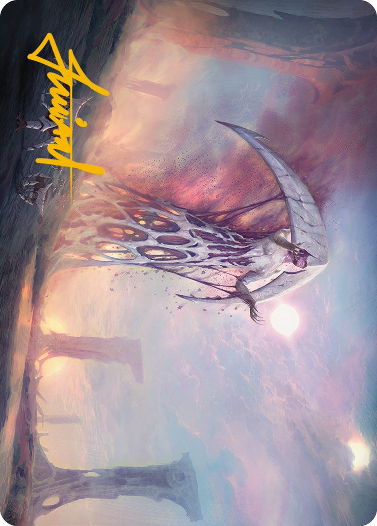 White Sun's Twilight Art Card (Gold-Stamped Signature) [Phyrexia: All Will Be One Art Series] | Chromatic Games