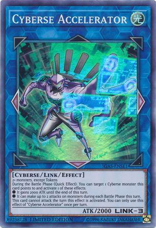 Cyberse Accelerator [IGAS-ENSE1] Super Rare | Chromatic Games