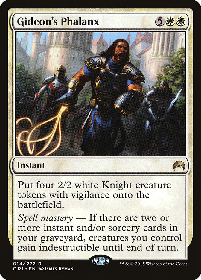 Gideon's Phalanx 14/272 (Magic Origins)  | Chromatic Games