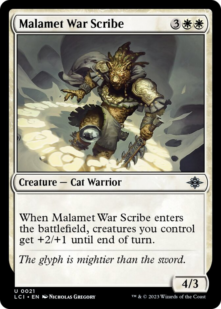 Malamet War Scribe [The Lost Caverns of Ixalan] | Chromatic Games