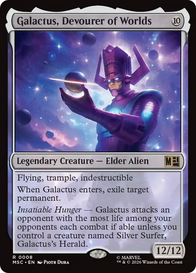 Galactus, Devourer of Worlds [Marvel Super Heroes Commander] | Chromatic Games
