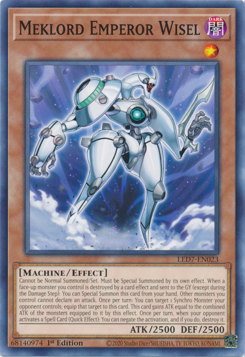 Meklord Emperor Wisel [LED7-EN023] Common | Chromatic Games