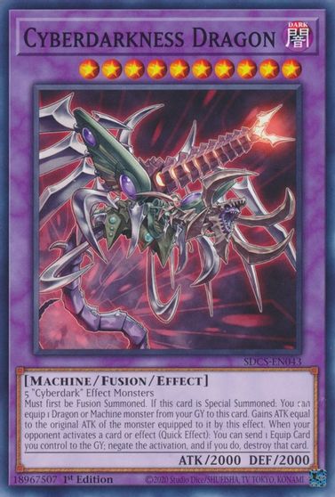 Cyberdarkness Dragon [SDCS-EN043] Common | Chromatic Games