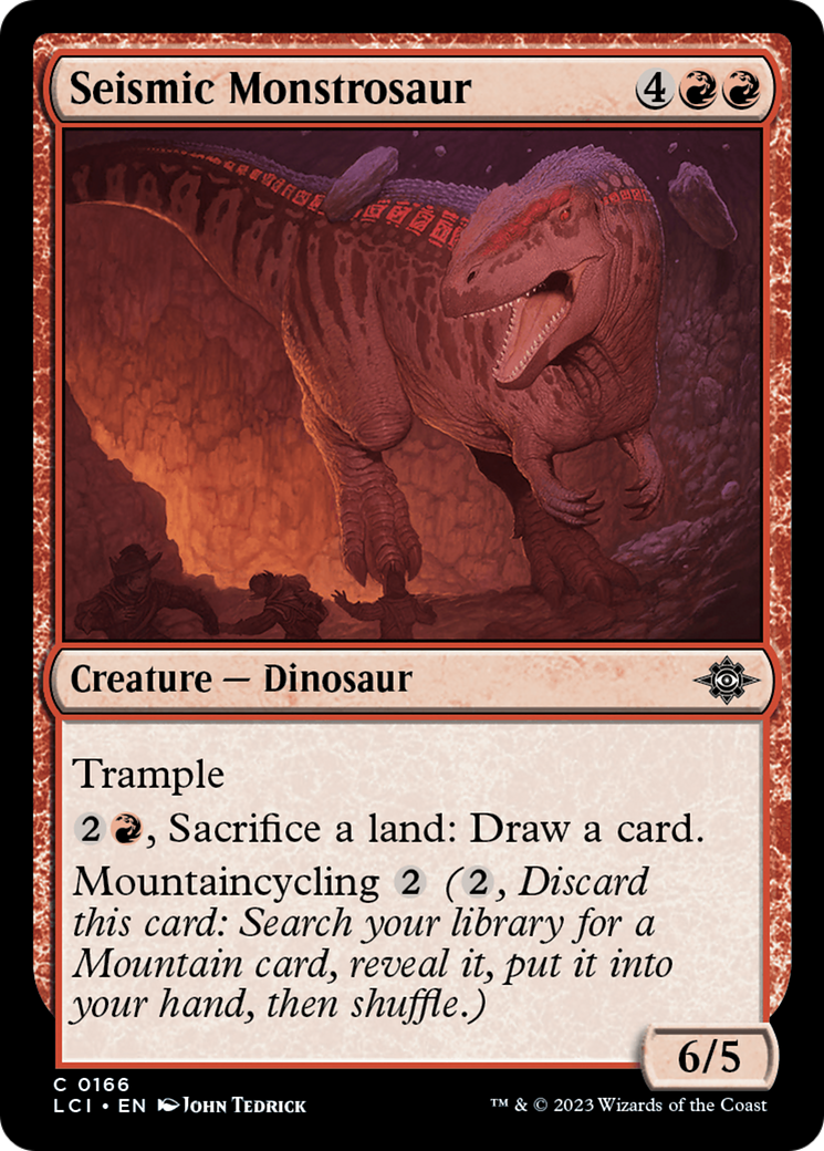 Seismic Monstrosaur [The Lost Caverns of Ixalan] | Chromatic Games