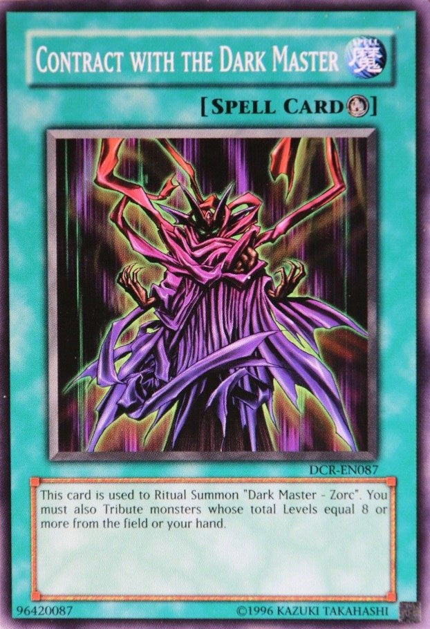 Contract with the Dark Master [DCR-EN087] Common | Chromatic Games