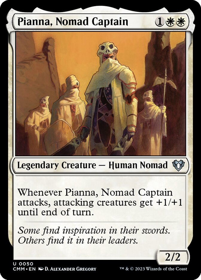 Pianna, Nomad Captain 50/451 (Commander Masters)  | Chromatic Games